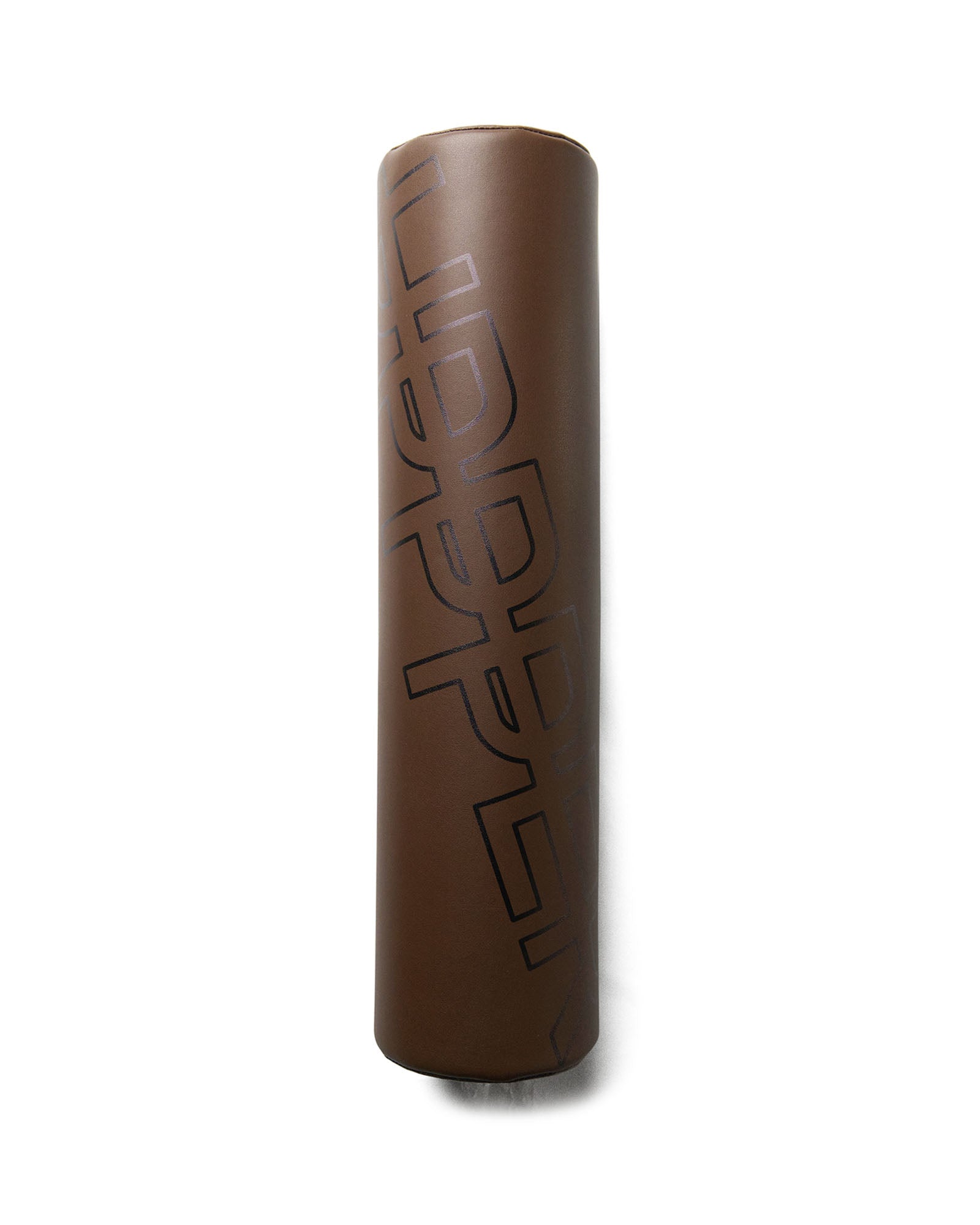 umber uppper barbell pad with dense foam padding on white background