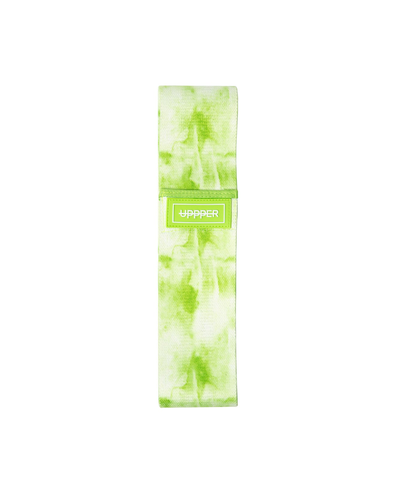 aquarelle uppper fabric hip resistance band laid flat on white background