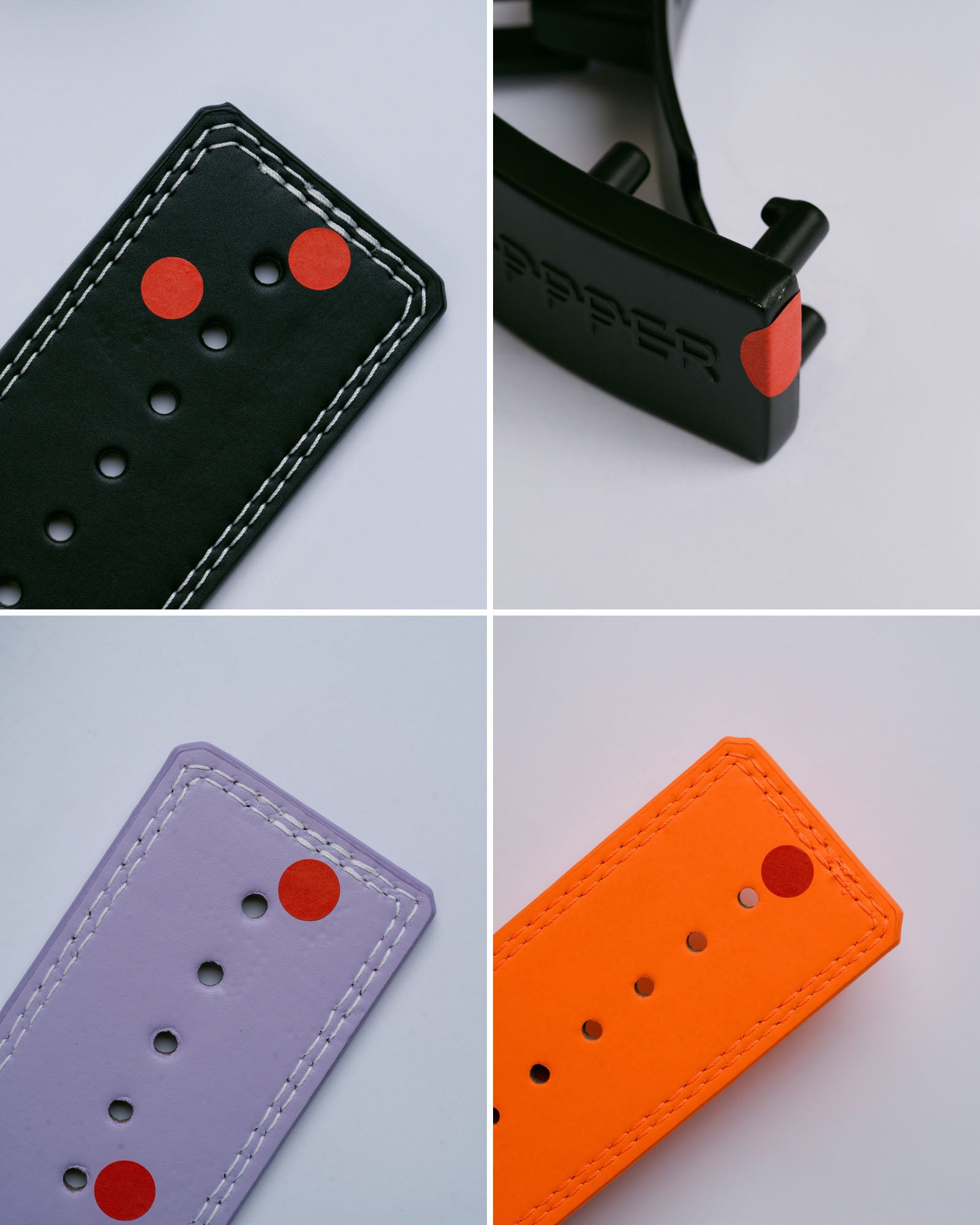 baby blue uppper lever belt product detail