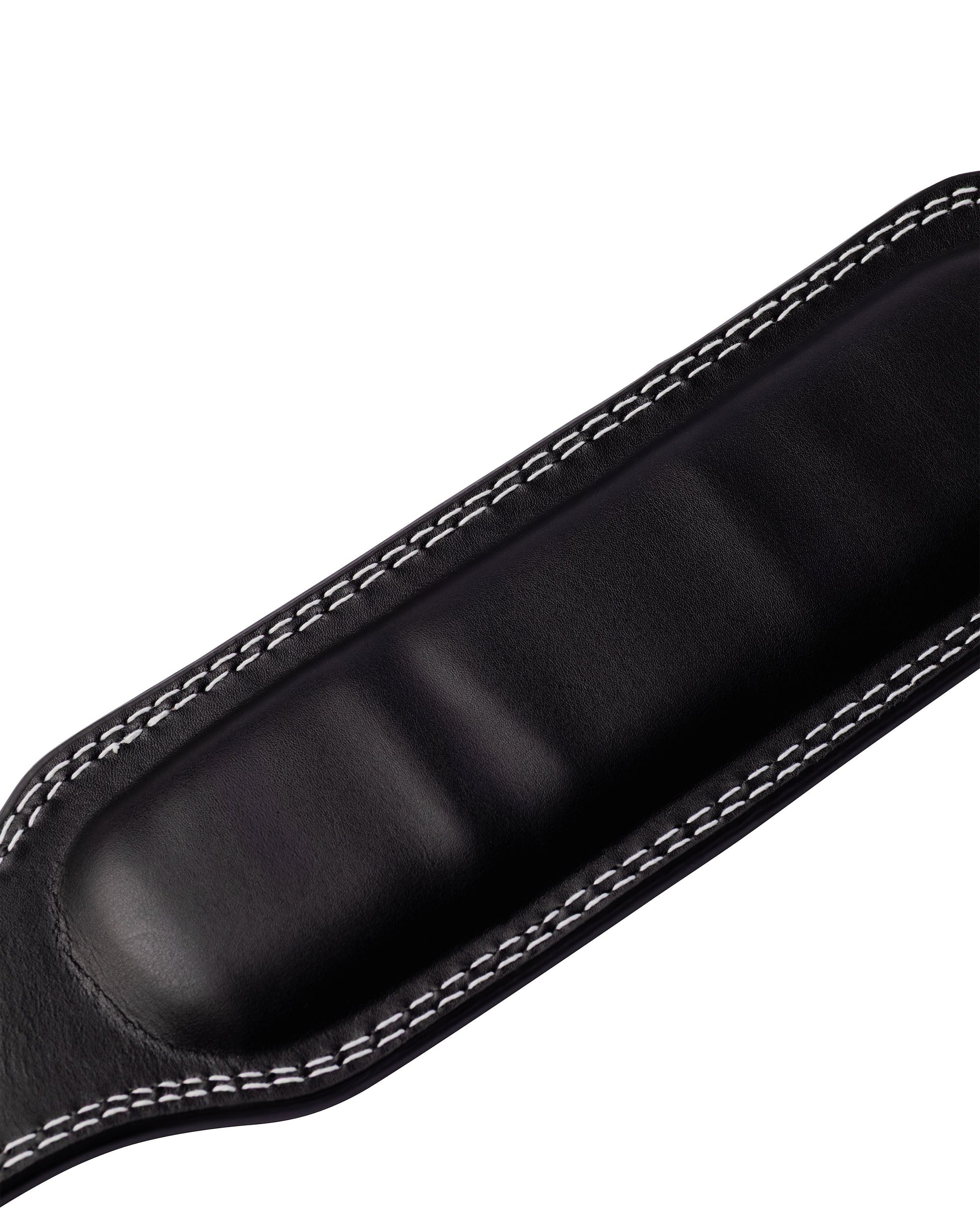 black uppper lifting belt product detail