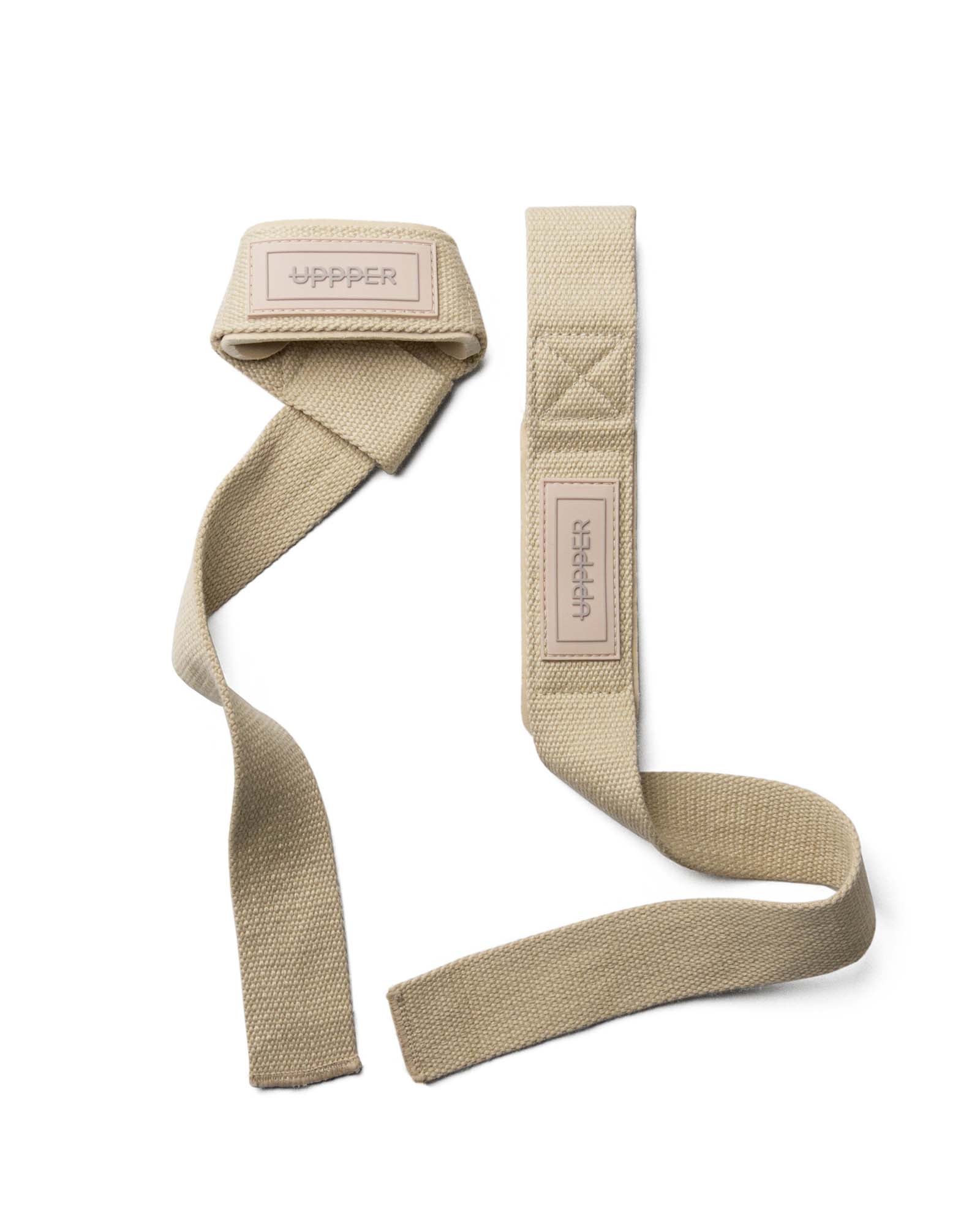pair of sail uppper lifting straps flat lay on white background